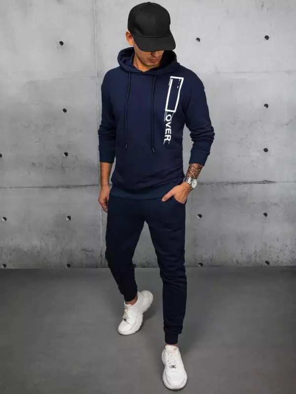 Námořnická pánská tepláková souprava Dstreet AX0682 XL