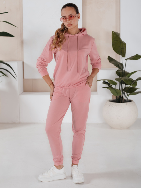 Dámská tepláková souprava MIGEL růžová Dstreet AY0808 M