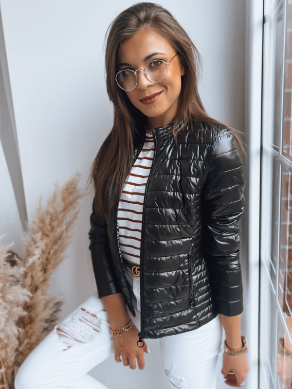 Dámská prošívaná bunda FRITARA Barva černá DSTREET TY3592 Barva: Černá, Velikost: XL