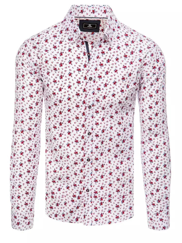 Dstreet DX2396 pánská bílá košile M