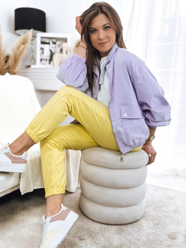 Dámská oversize bunda GRACEFUL fialová Dstreet TY3433 L