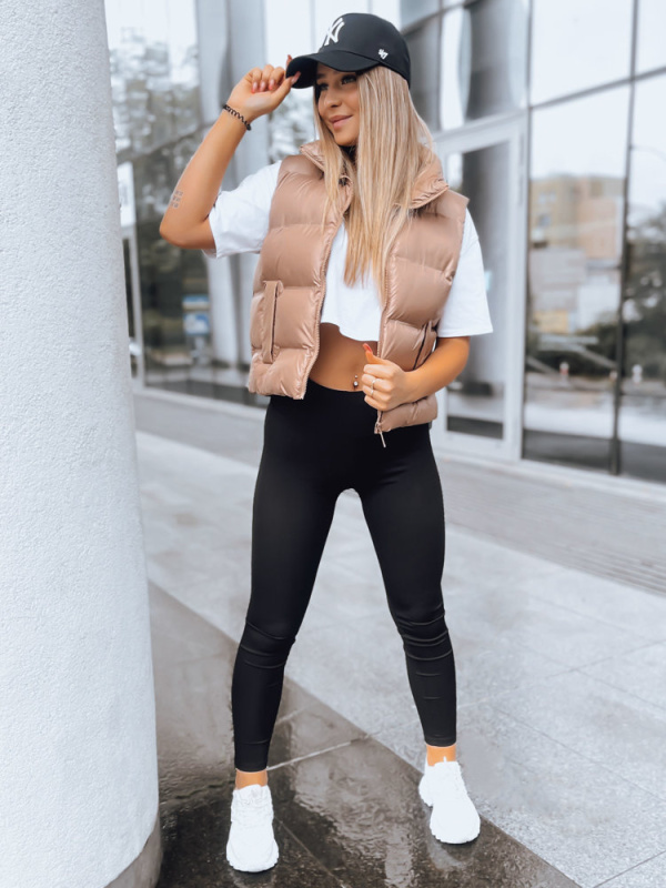 Dámské legíny JUST Barva černá DSTREET UY1585 Barva: Černá, Velikost: XL/XXL