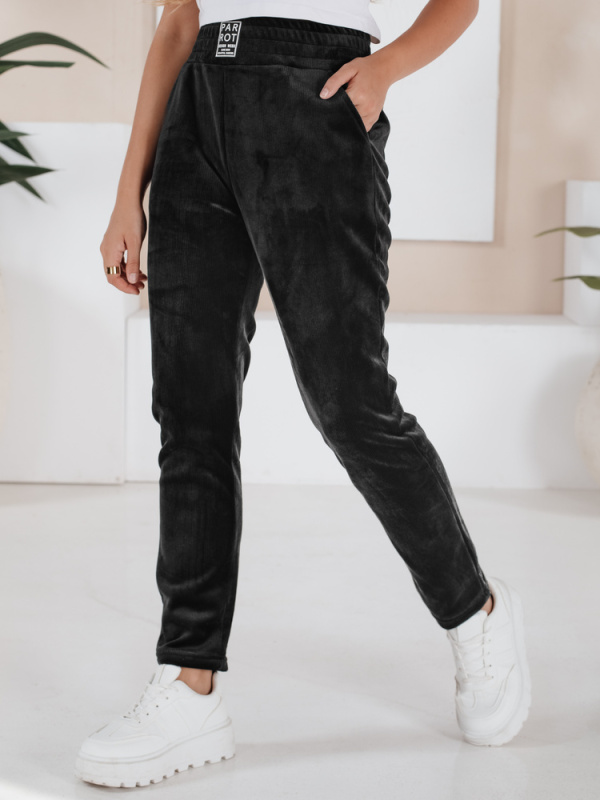 BRENDA dámské tepláky černé Dstreet UY1753 XL