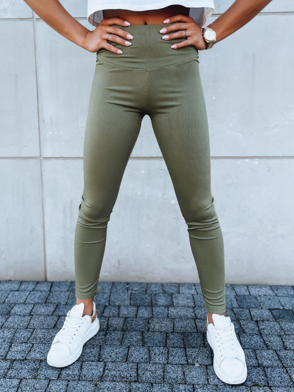 Dámské legíny LOOK ME zelené Dstreet UY1618 XL / XXL