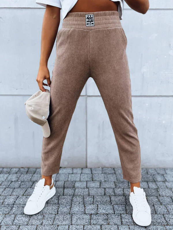 MOONLIGHT dámské tepláky, camel, Dstreet UY1642 XL / XXL