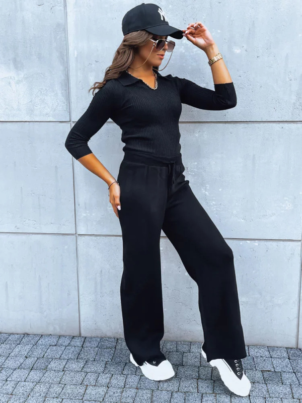 LAKELIFE dámské kalhoty černé Dstreet UY1688 Velikost: Univerzální