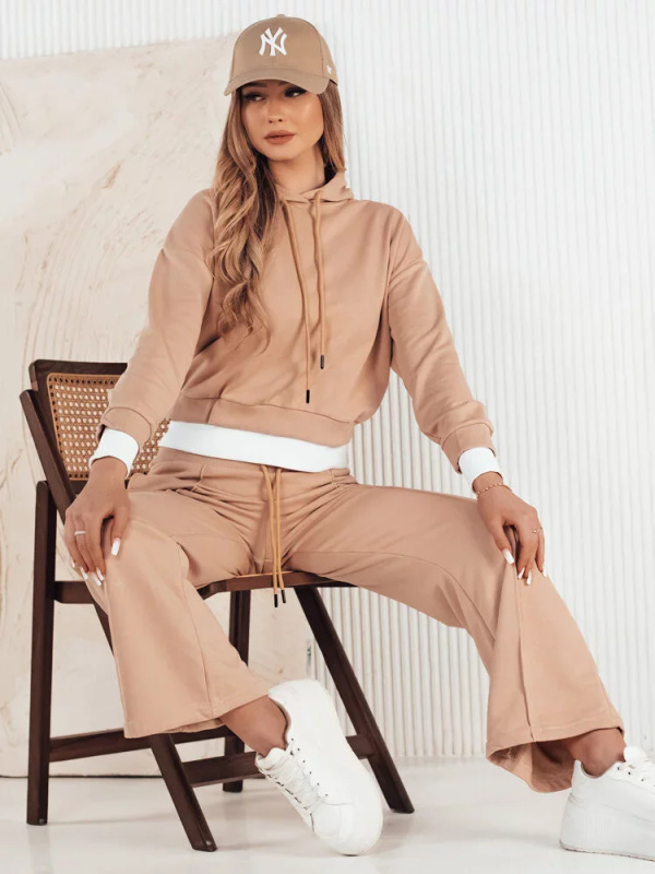 Dámská tepláková souprava SANELIS peach Dstreet AY0987 XL