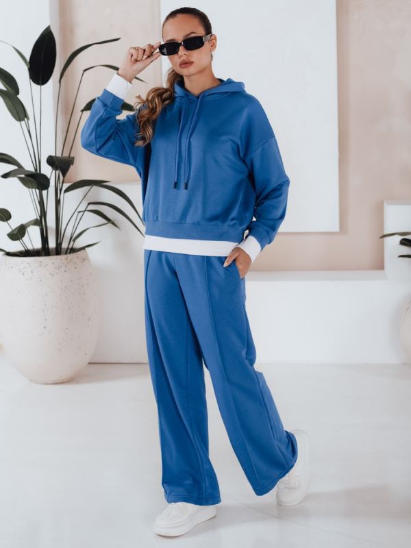 Dámská tepláková souprava SANELIS modrá Dstreet AY0991 L