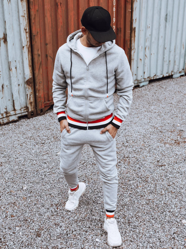 Pánský dres světle šedý Dstreet AX0762 XXL