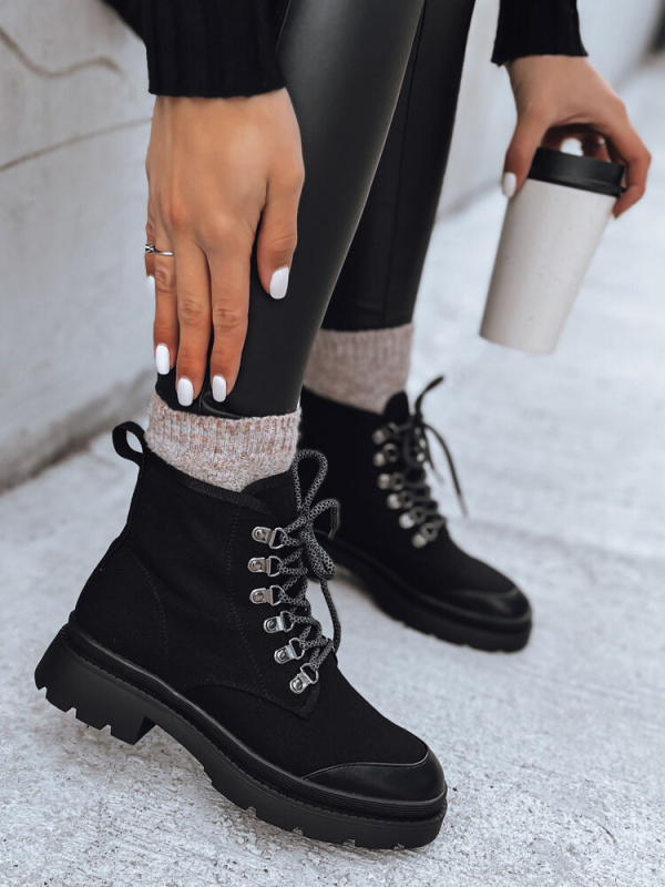 Dámské boty MOSS Barva černá DSTREET