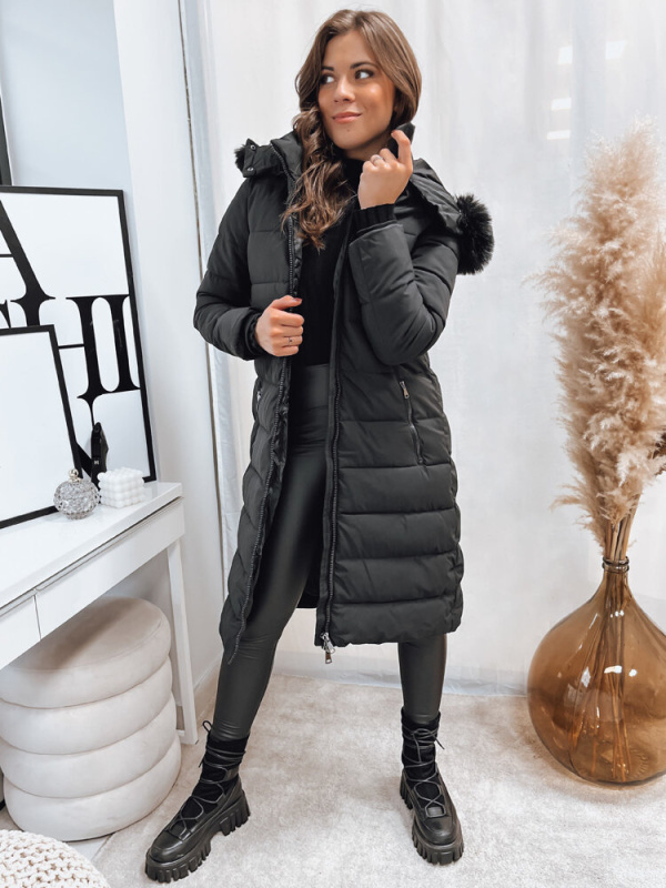 Dámská zimní bunda ITEM Barva černá DSTREET TY4056 Barva: Černá, Velikost: XL