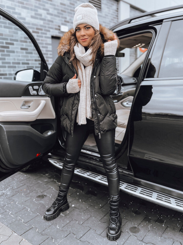 WAYWARD dámská bunda černá Dstreet TY4082 Velikost: XL