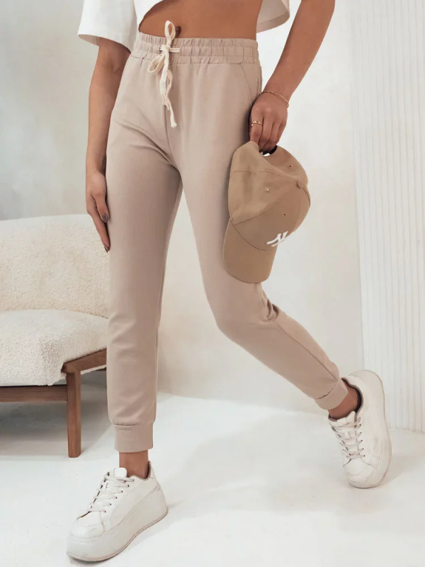ELLEN khaki dámské tepláky Dstreet UY1817 L / XL