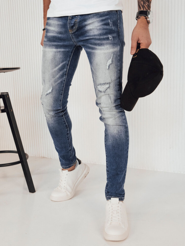 Pánské džíny Barva modrá DSTREET UX4154 Barva: Modrá - světle, Velikost: 30