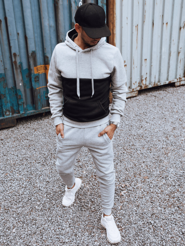 Pánský dres šedo-černý Dstreet AX0777 XL