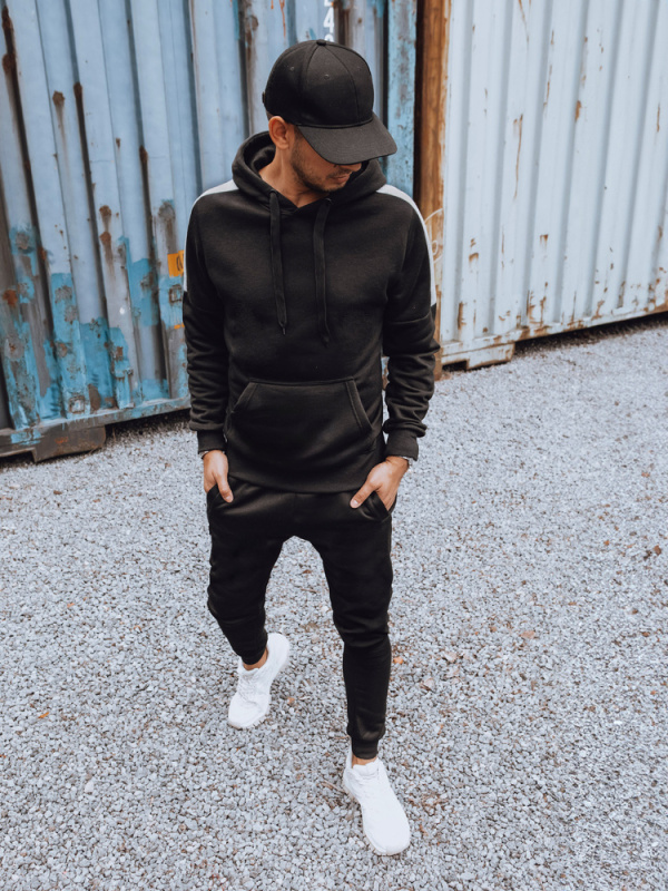 Dres męski czarny Dstreet AX0783 Barva: Černá, Velikost: XL