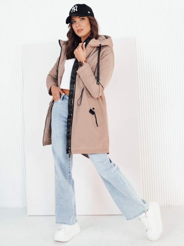 Dámská bunda parka GROLIN Barva černá DSTREET TY4172 Barva: Zelená, Velikost: S