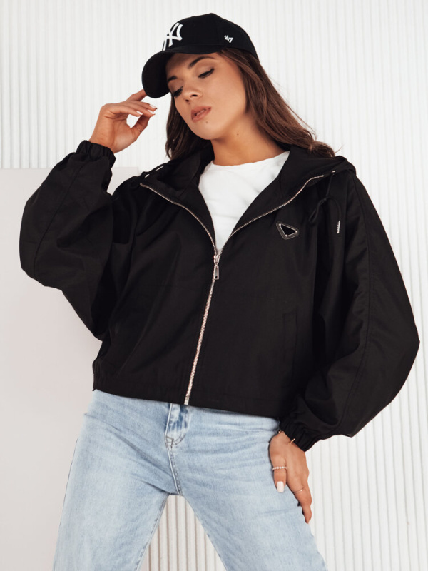 CATRAL dámská oversize bunda černá Dstreet TY4189 Univerzální