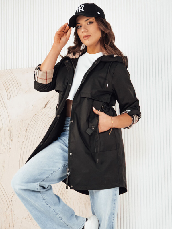 Dámská bunda parka VERDU černá Dstreet TY4226 M