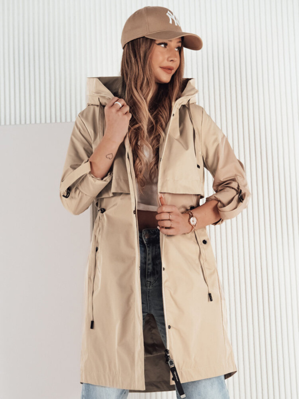 NOCITO camel dámská bunda Dstreet TY4202 XL