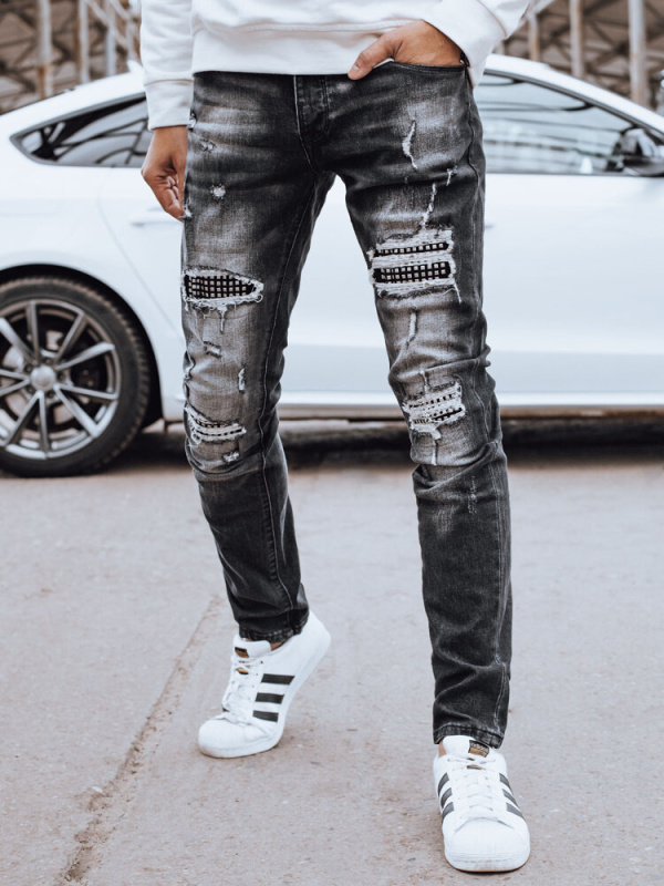 Pánské černé džínové kalhoty Dstreet UX4245 s29