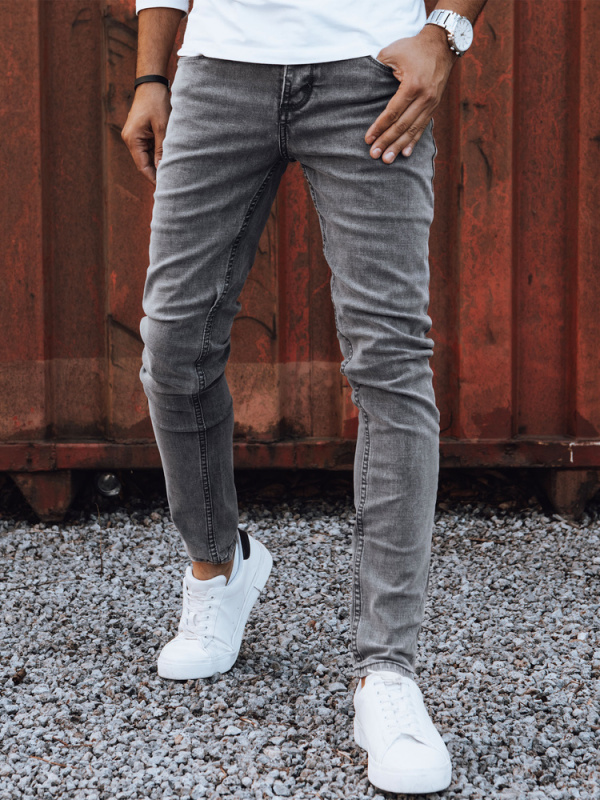 Pánské šedé džíny Dstreet UX4233 s30