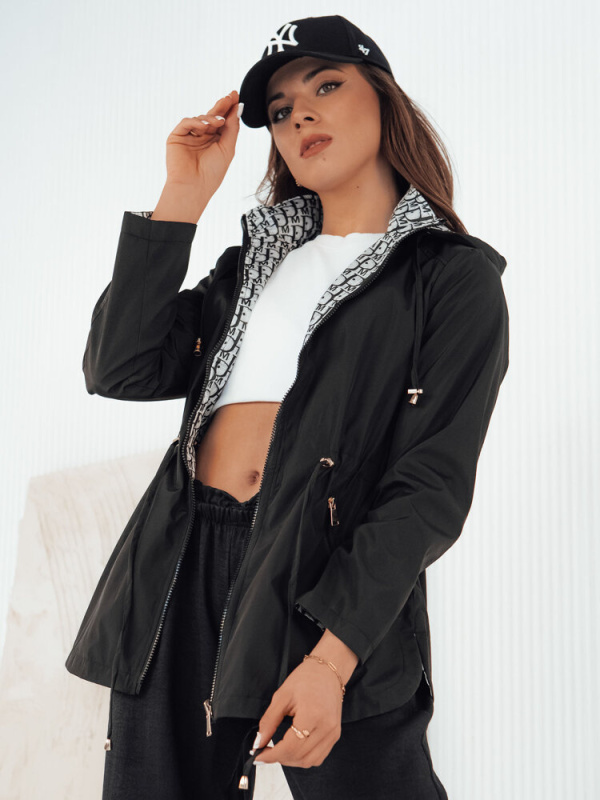 BEGET dámská bunda parka černá Dstreet TY4264 XL