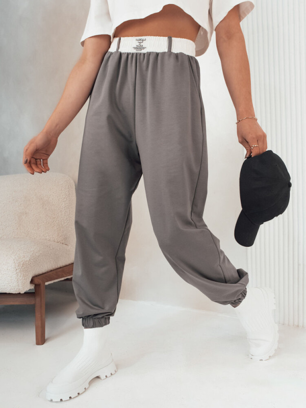 Dámské kalhoty MINAM Dstreet UY2012 Barva: Šedá - tmavě, Velikost: L