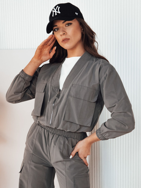 ROTVE dámský set šedý Dstreet AY1025 Velikost: M