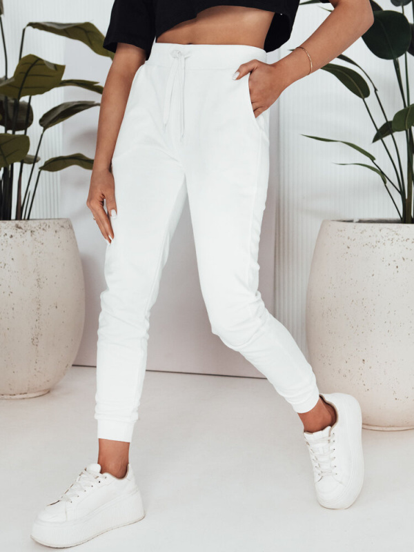 Dámské tepláky MANTI Dstreet UY2020 Barva: Bílá, Velikost: M