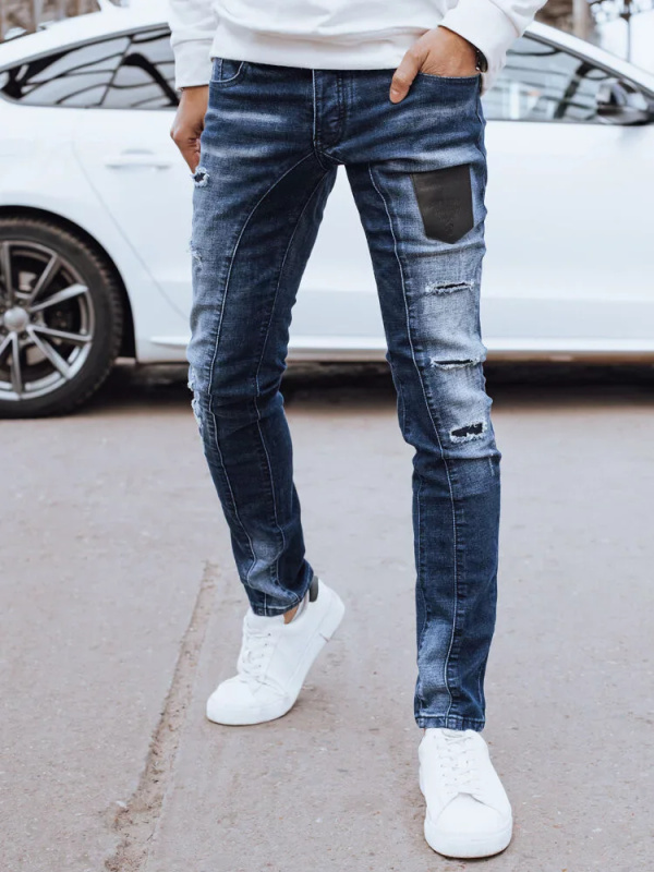Pánské modré džínové kalhoty Dstreet UX4296 s29