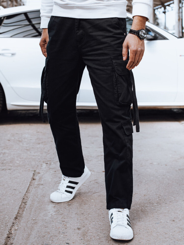 Pánské kalhoty Dstreet UX4325 Barva: Černá, Velikost: 28/42