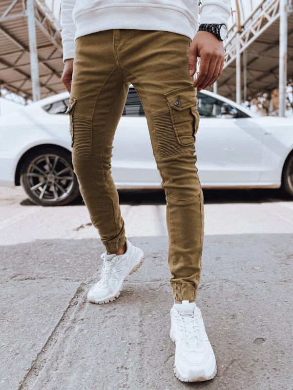 Camel pánské džínové cargo kalhoty Dstreet UX4331 30/44