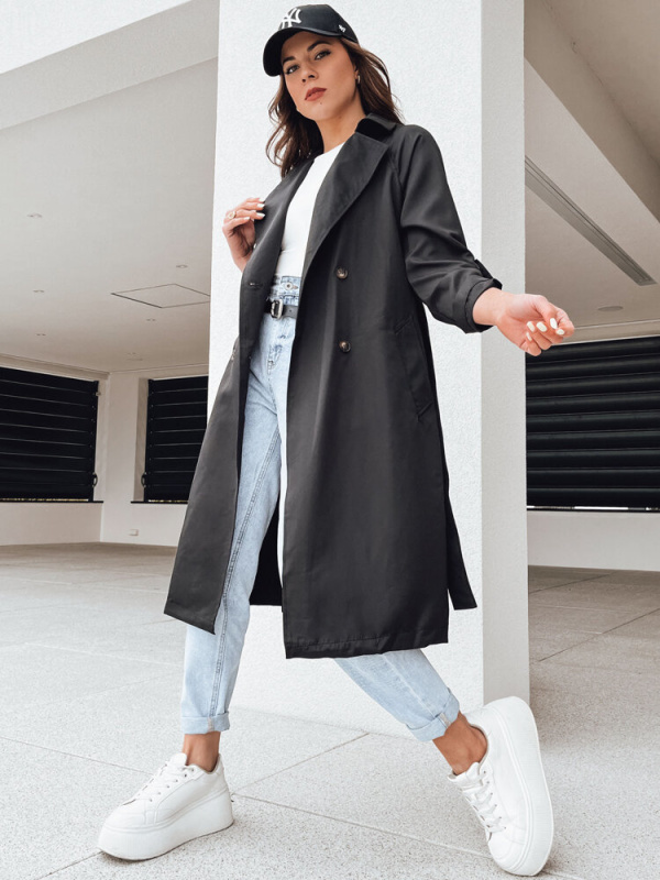 Dámská bunda parka BINCIA Barva Bílý DSTREET TY4338 Barva: Černá, Velikost: XL