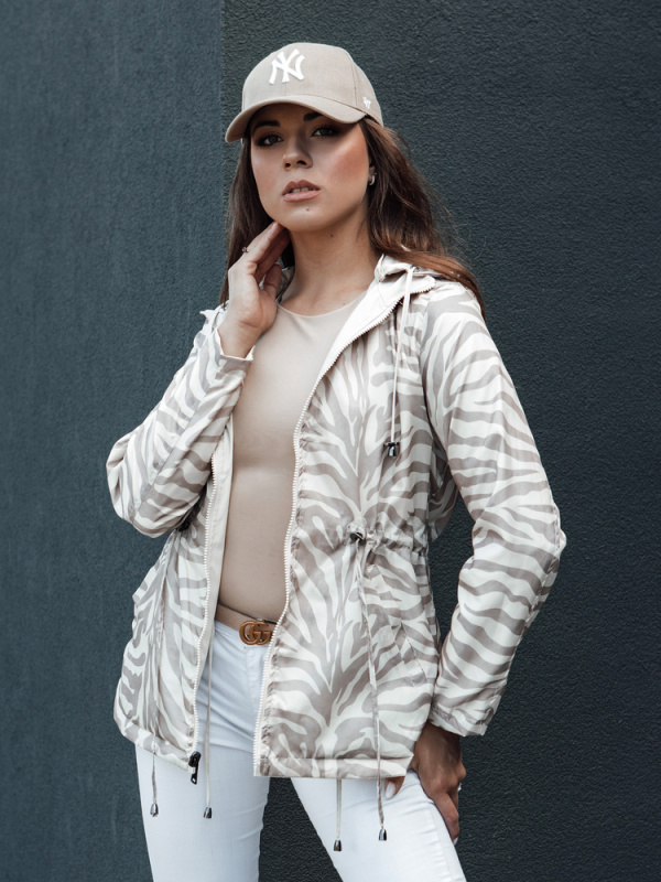 Bunda parka dámská CORMIS béžová Dstreet TY4420 XL