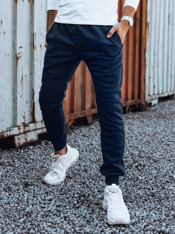Pánské kalhoty tmavě modré Dstreet UX4432 XXL