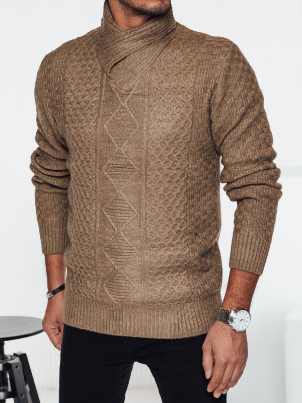 Pánský svetr velbloudí Dstreet WX2255 XXL