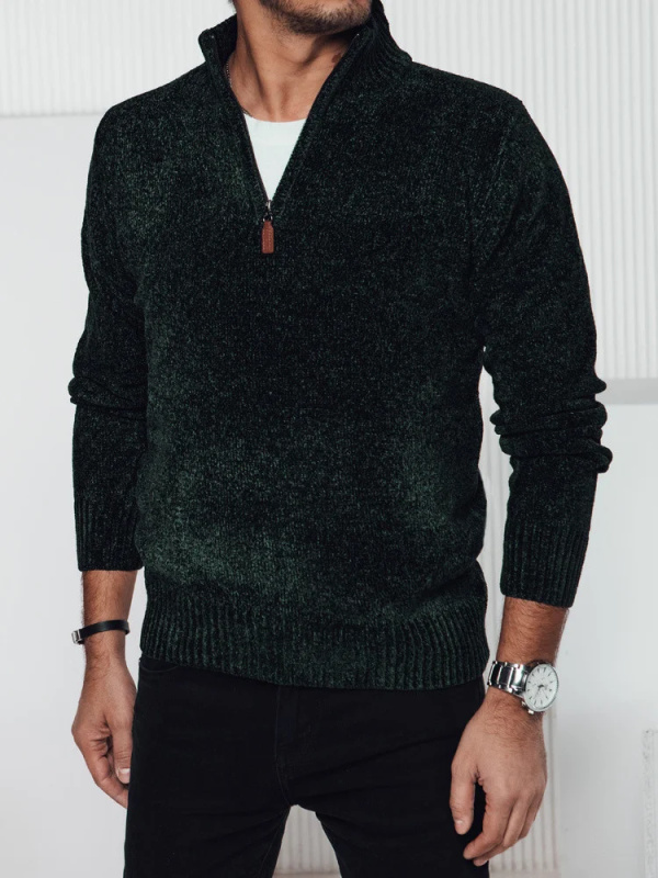 Pánský svetr zelený Dstreet WX2239 XXL