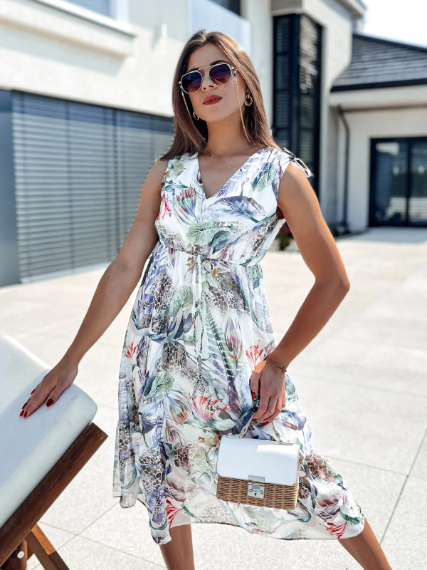 ROSALIE šaty bílé Dstreet EY2529 Velikost: XS