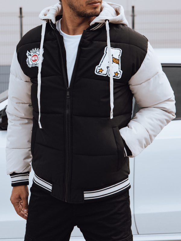 Pánská bunda Dstreet TX4877 Barva: Černá, Velikost: 3XL/56