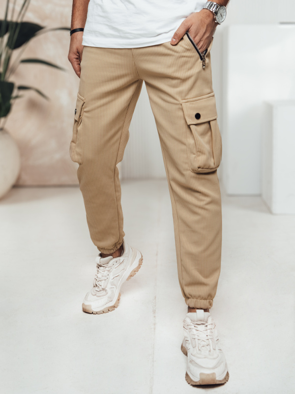 Pánské kalhoty Dstreet UX4462 Barva: Zelená, Velikost: XL