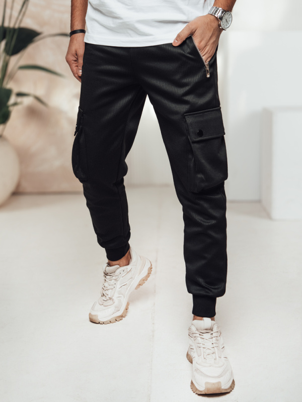 Pánské kalhoty Dstreet UX4459 Barva: Černá, Velikost: XL