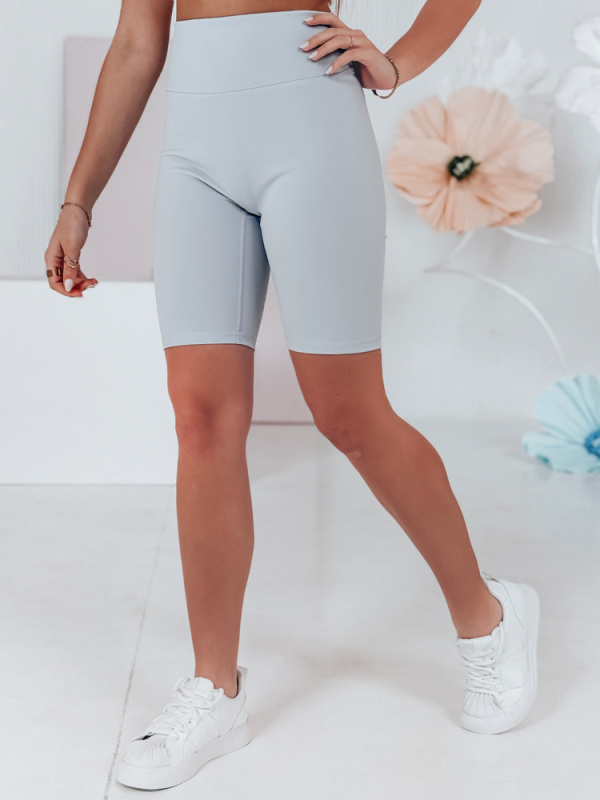 Dámské kraťasy SOFT AND FIT Dstreet SY0420 Barva: Modrá - světle, Velikost: M