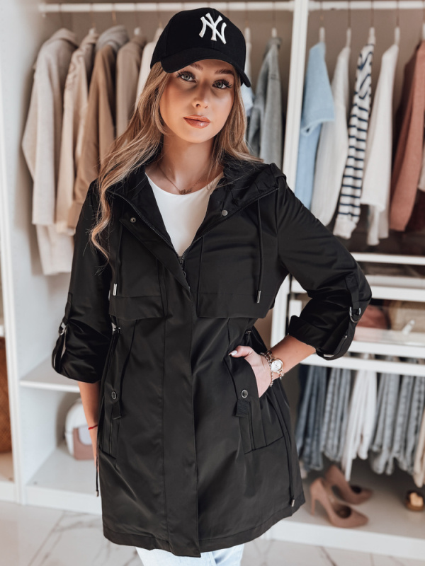 Dámská přechodová bunda MODOVIA Dstreet TY4812 Barva: Černá, Velikost: L