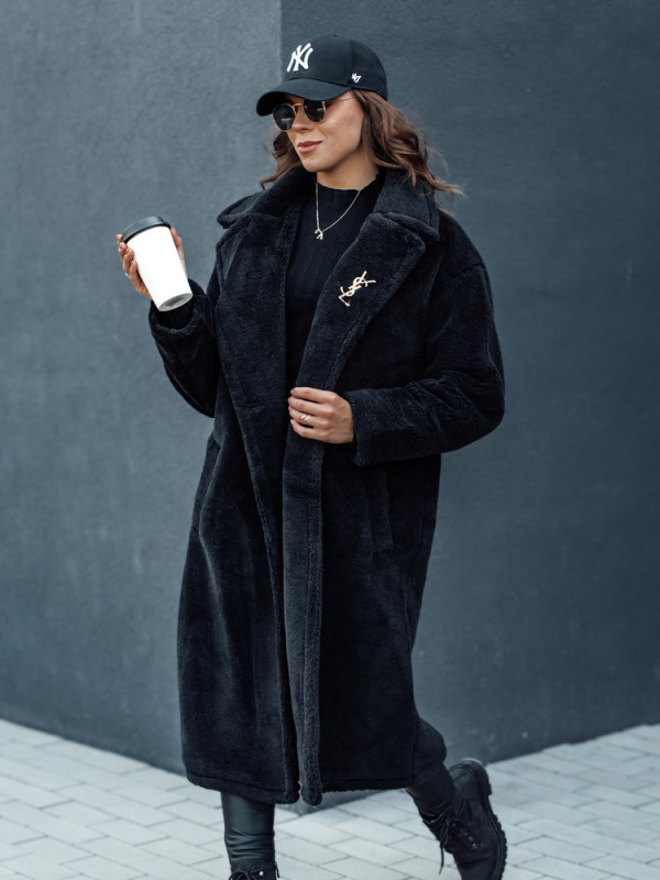 Dámská zimní bunda GLAMFUR Dstreet TY4697 Barva: Černá, Velikost: S