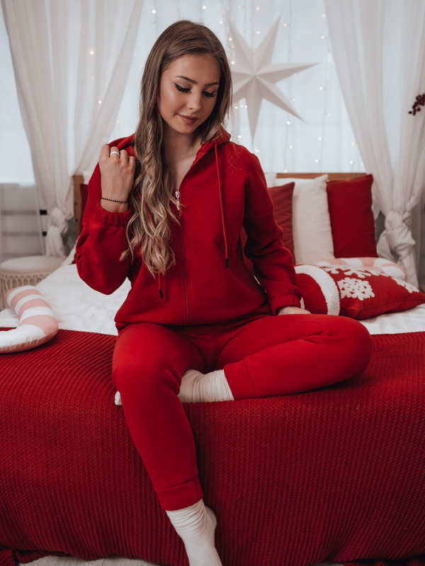 Dámská souprava AMILIA PREMIUM červená Dstreet AY1114 S