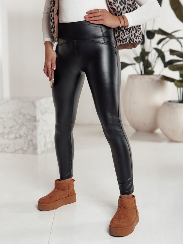 Dámské legíny ELLODIX voskované černé Dstreet UY2230 L / XL