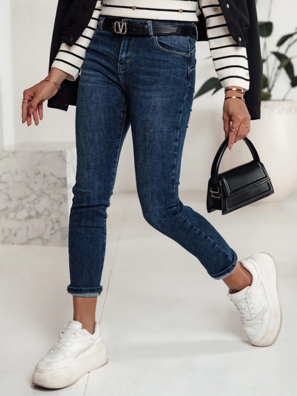 Dámské džíny BEVINO tmavě modré Dstreet UY2200 s27