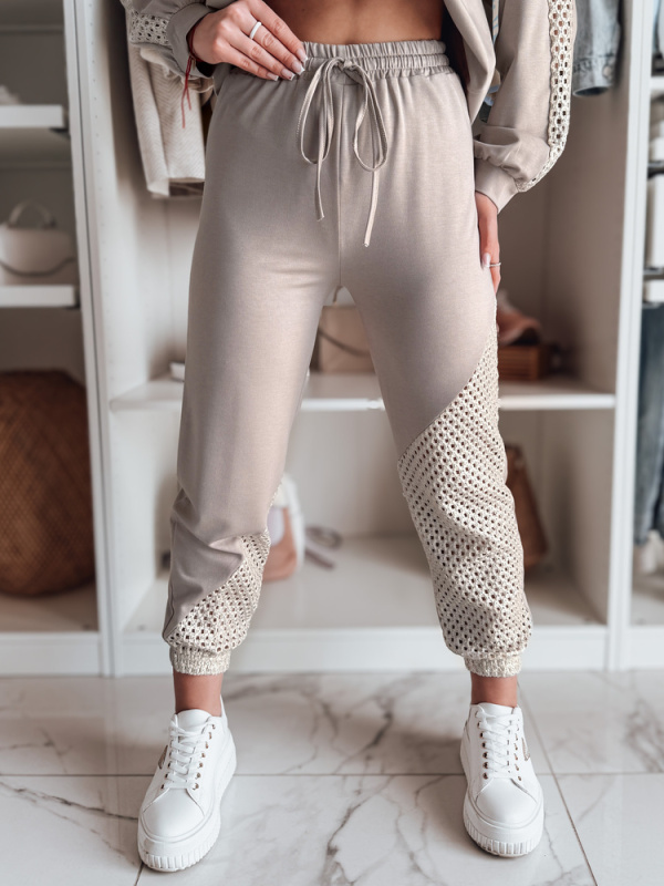 Dámské tepláky ELEGRA mokka