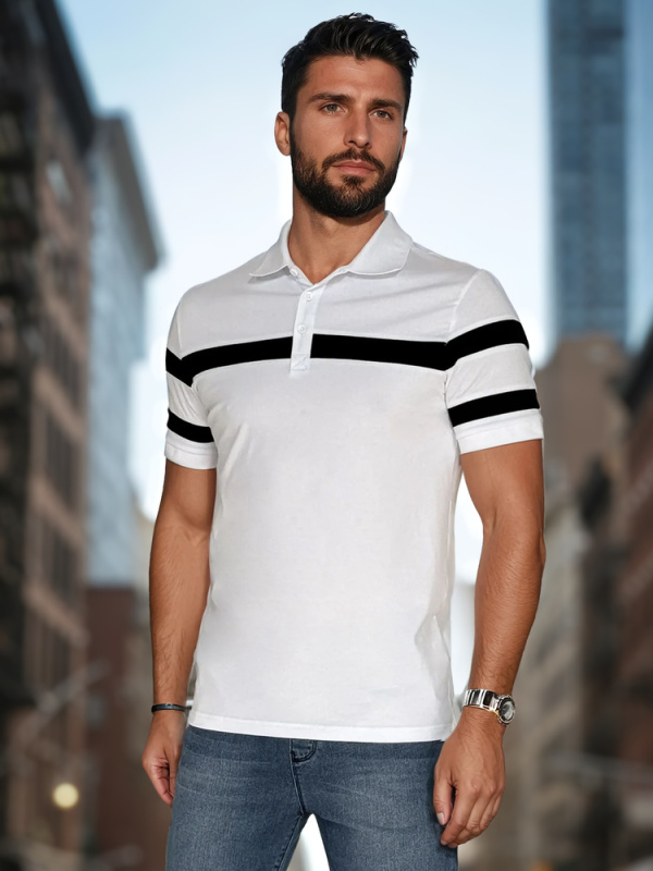 Pánská polokošile Dstreet PX0628 Barva: Bílá, Velikost: XL